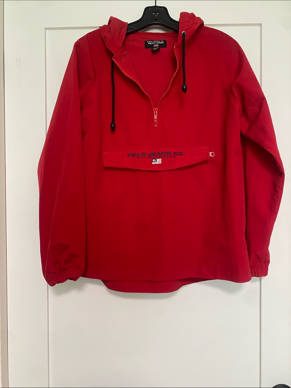 Polo by Ralph Lauren Red Windbreaker Anorak